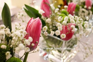tulipany na weselu